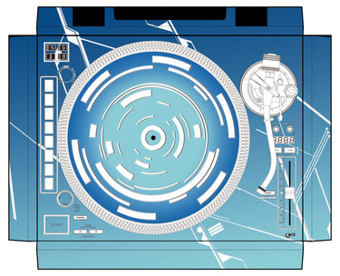 Reloop RP 8000 MK2 Skin Constructor Blue